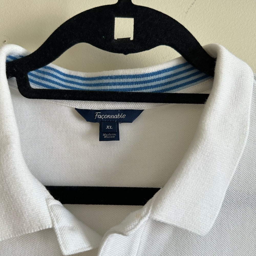 Facconable White polo size XL from Nordstrom in perfect condition